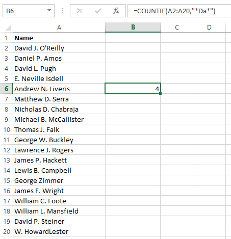 How to Count Cells that Contain Text Strings - Sheetzoom Learn Excel