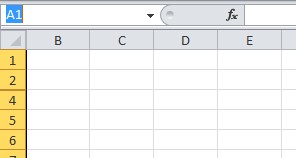Unhide first column in excel